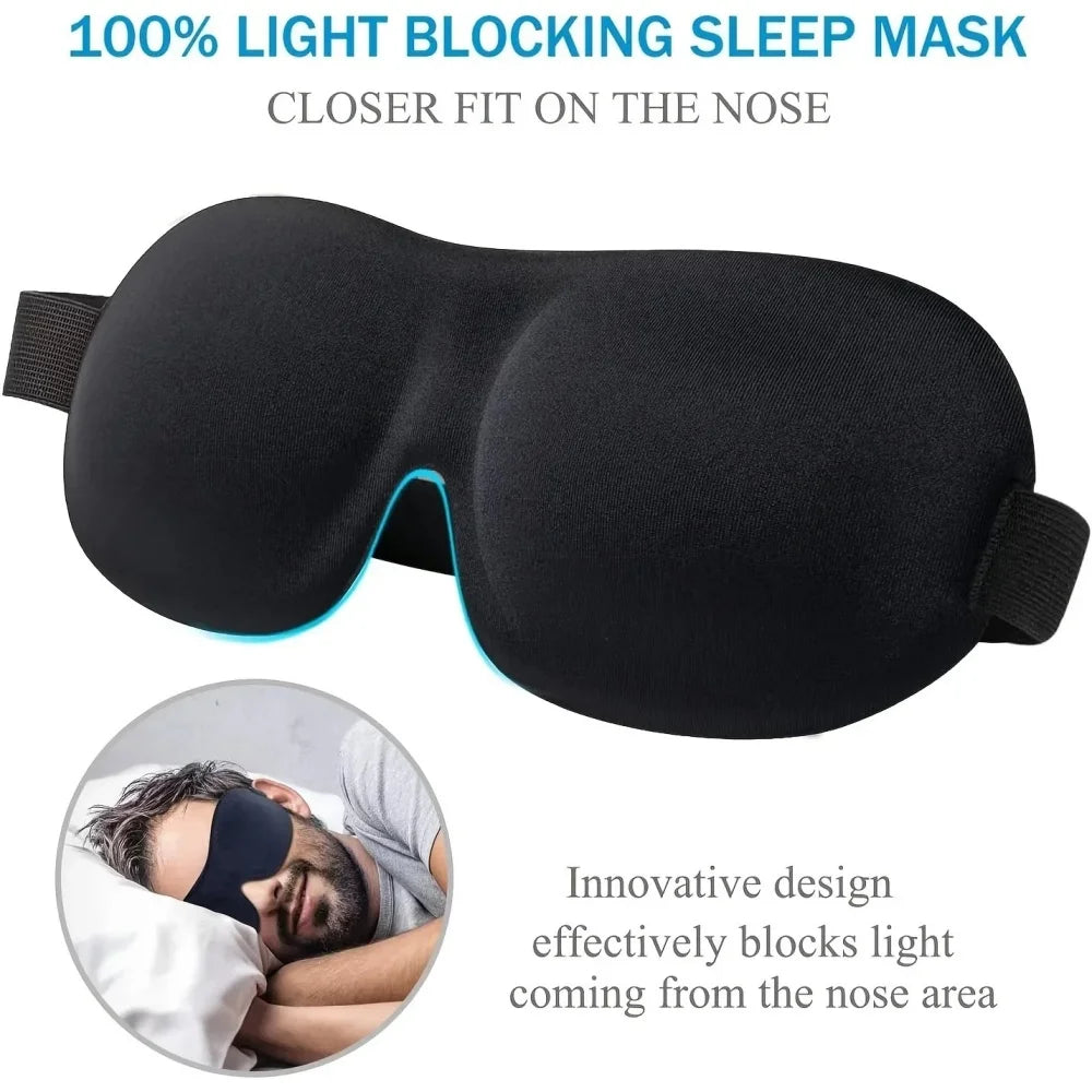 3D Sleep Mask Blindfold Sleeping