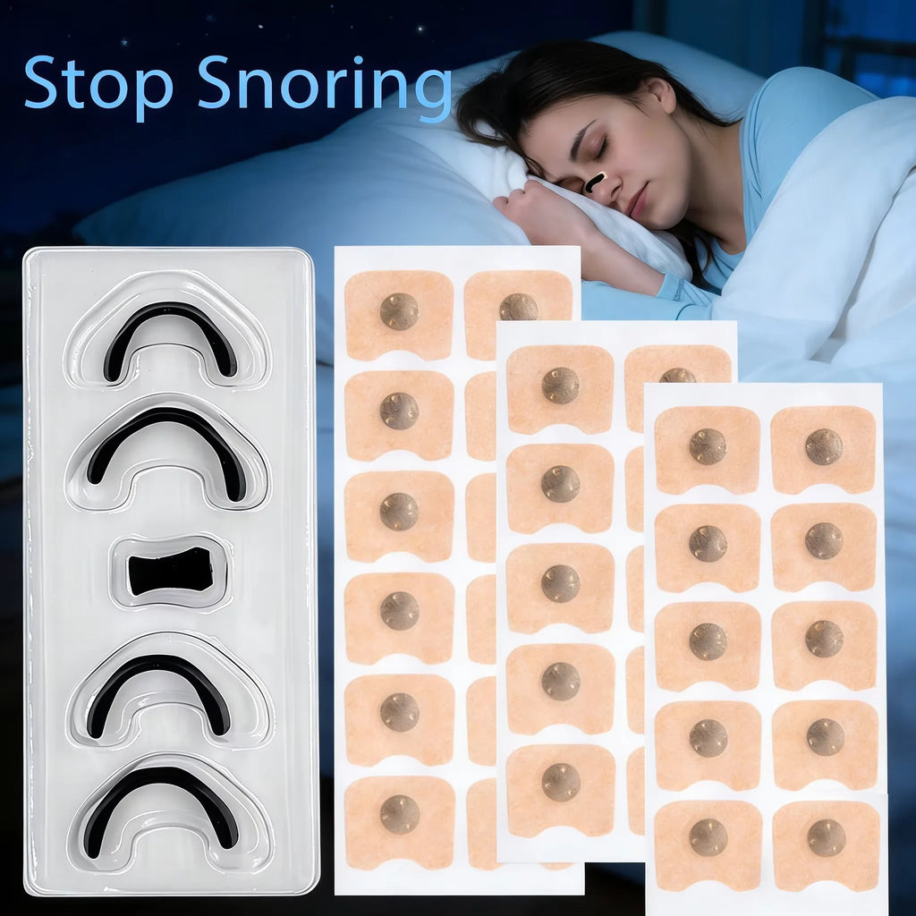 Magnetic Nasal Strips Anti-Snoring Aid