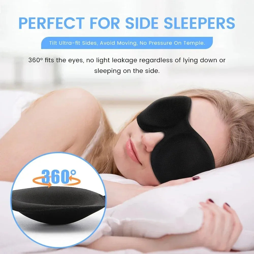 3D Sleep Mask Blindfold Sleeping
