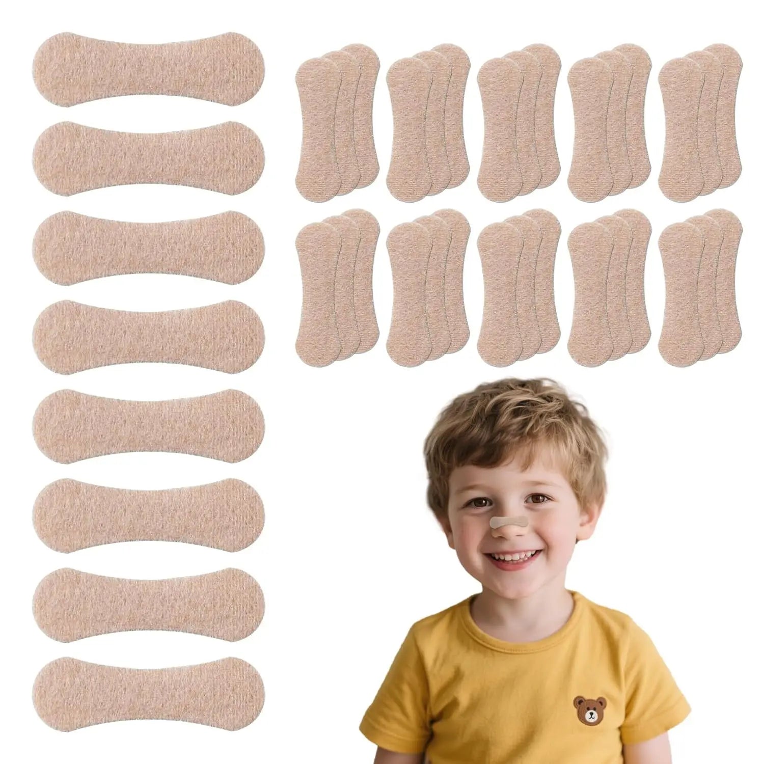Kids Anti-Snore Nose Strips Colorful