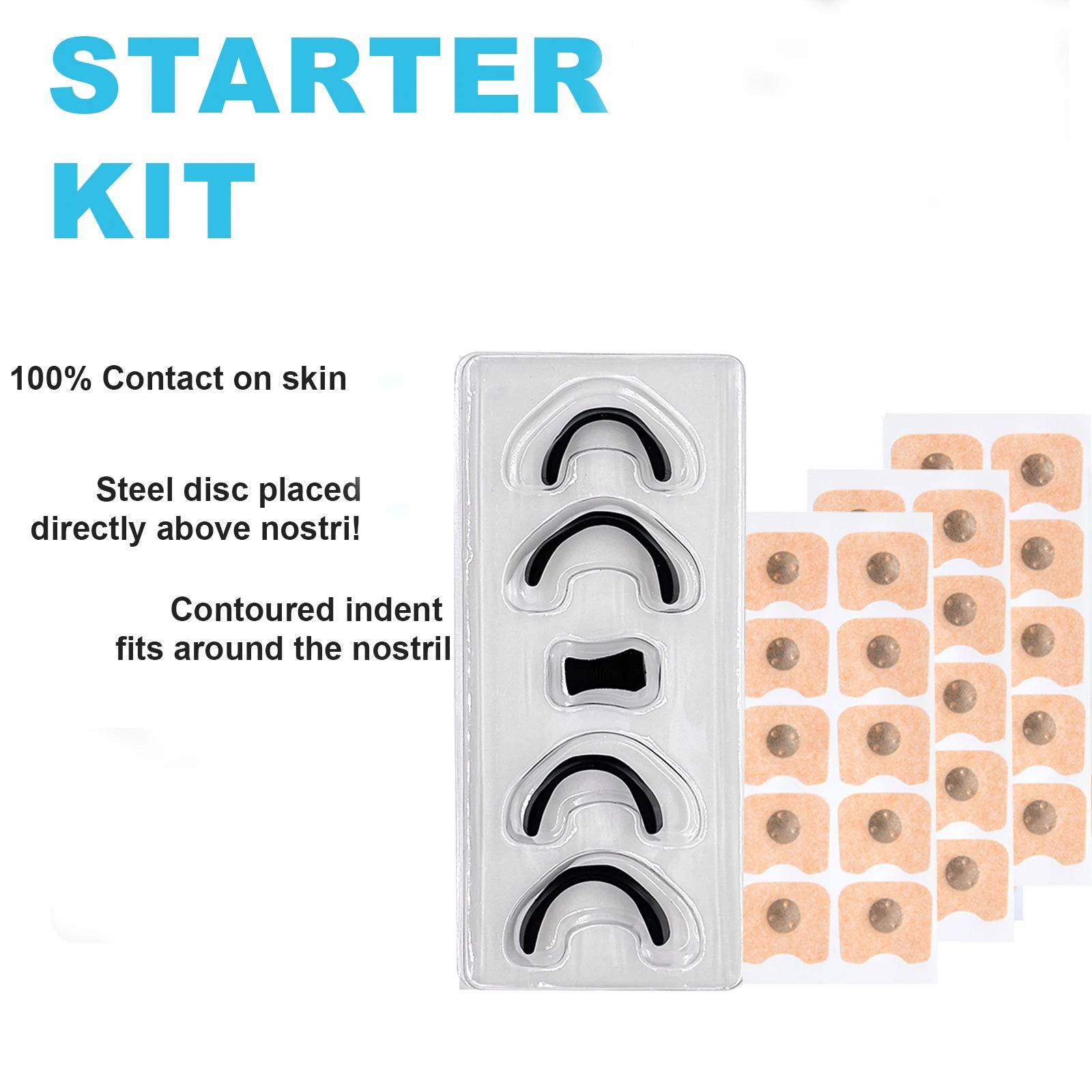 Magnetic Nasal Strips Anti-Snoring Aid