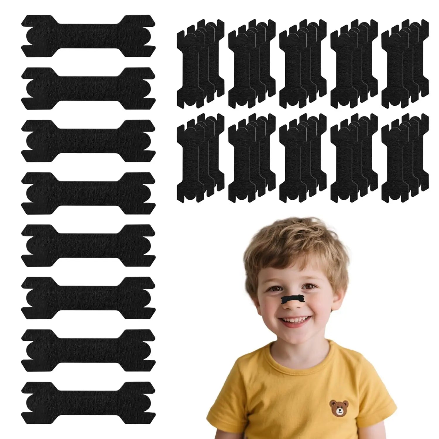 Kids Anti-Snore Nose Strips Colorful