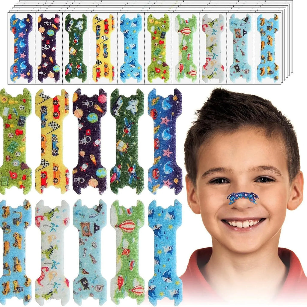 Kids Anti-Snore Nose Strips Colorful