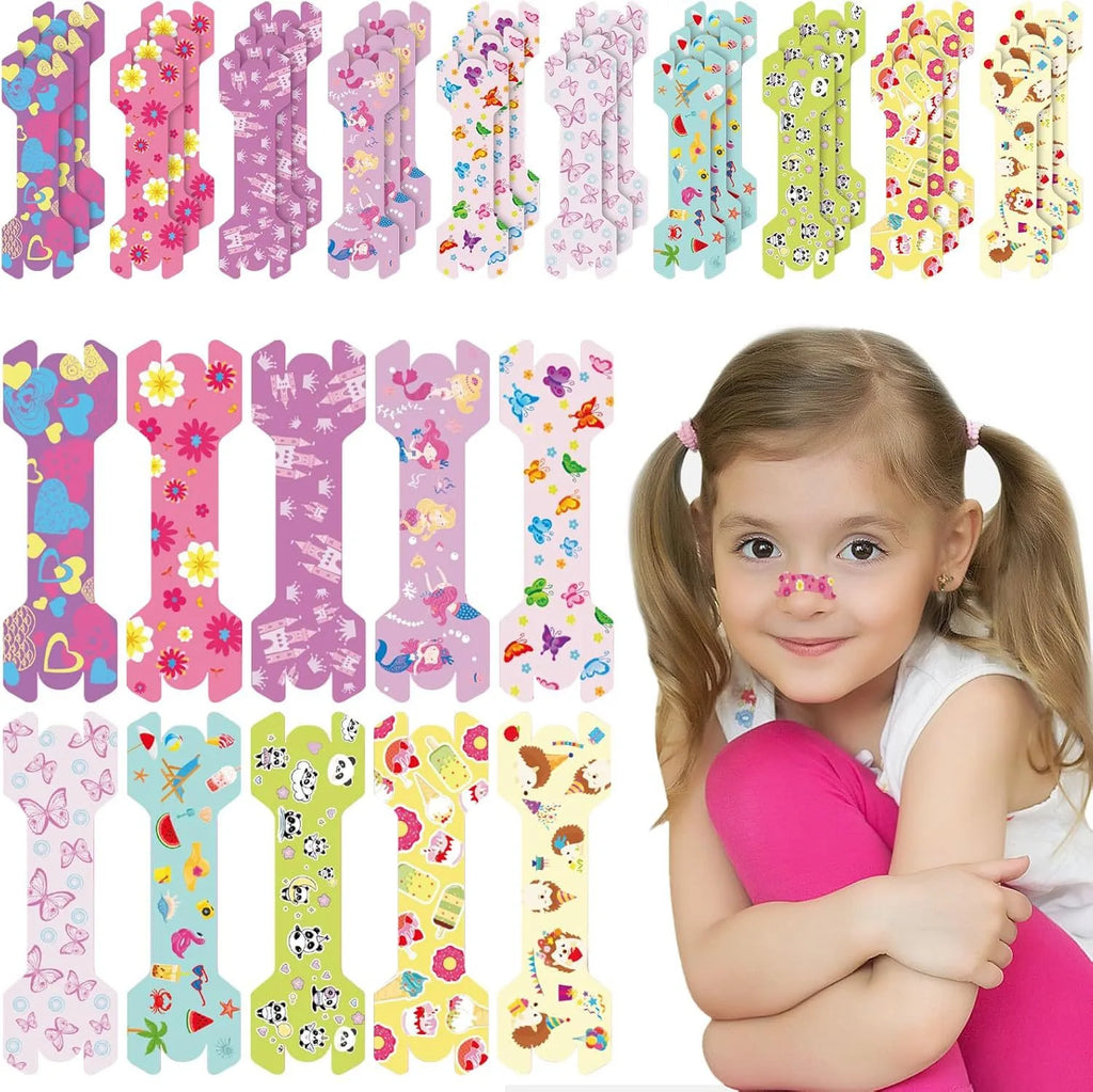Kids Anti-Snore Nose Strips Colorful