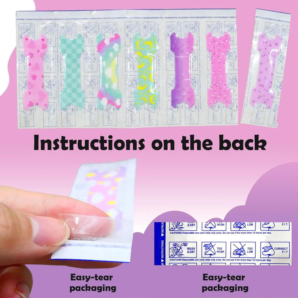 Kids Anti-Snore Nose Strips Colorful