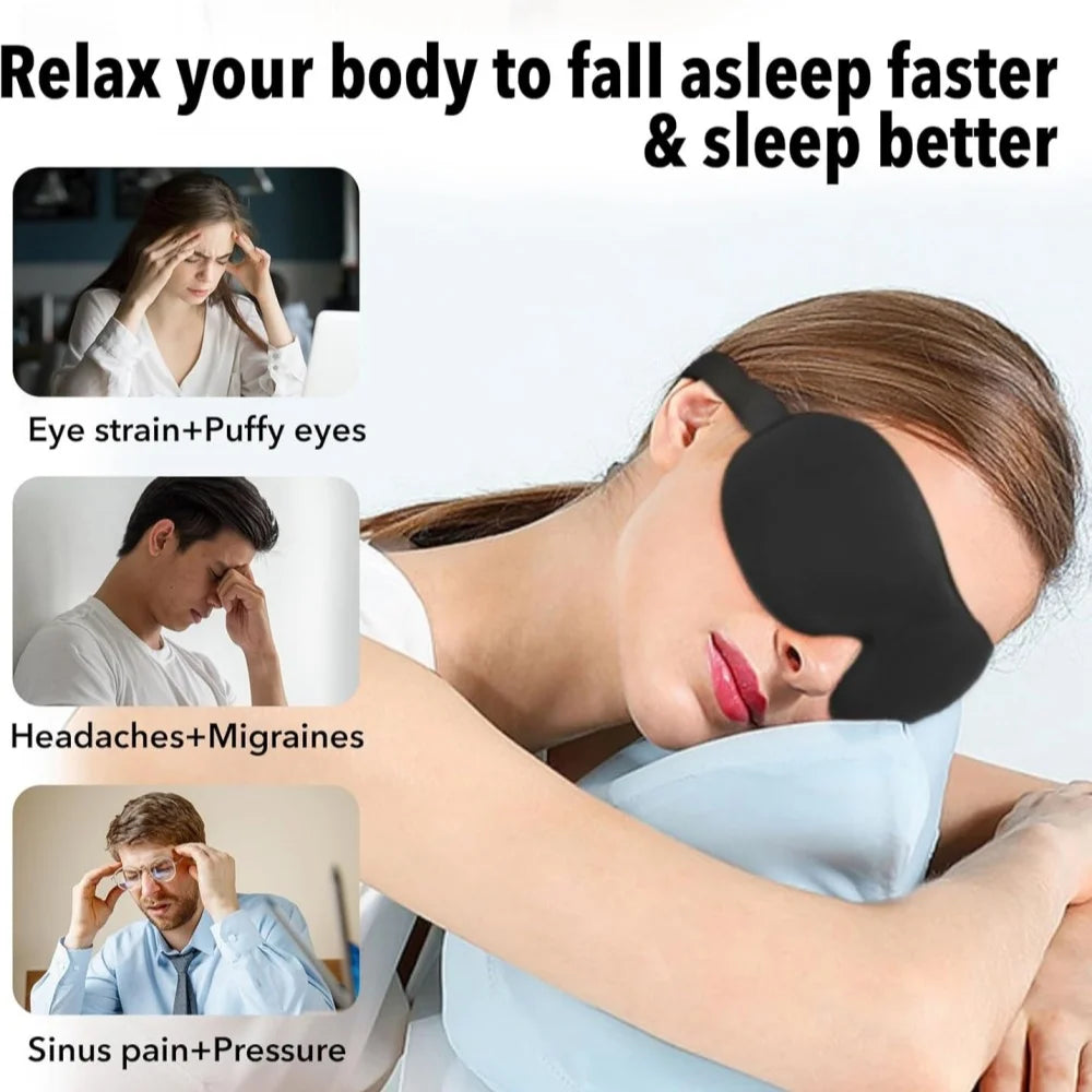 3D Sleep Mask Blindfold Sleeping